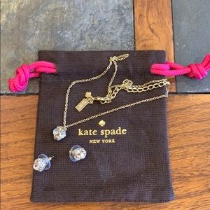 Kate Spade New York Jewelry Set. Sparking Gold.